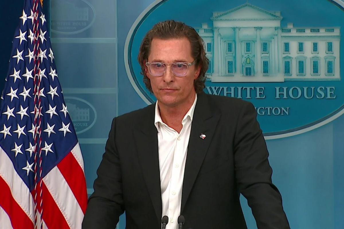 Matthew McConaughey Uvalde School