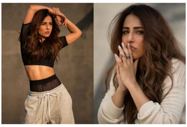 In recent photos that have gone viral, Ushna Shah rocks beach chic