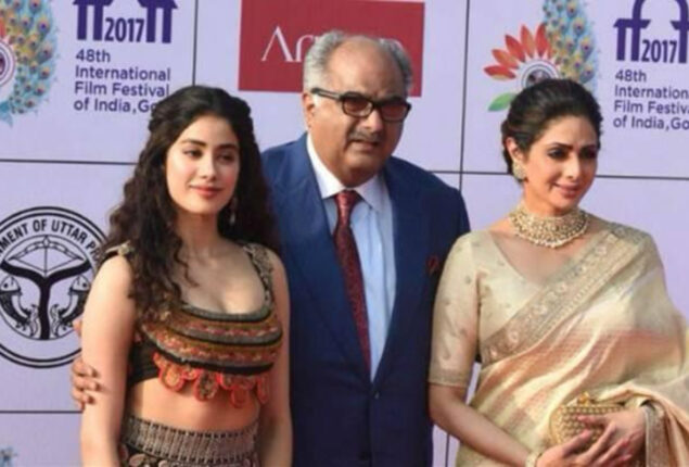 Boney Kapoor fled from India as an Italian guy hit Sridevi, Janhvi Kapoor