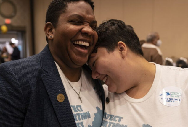 Results of the abortion election: Kentucky is likely to support choice