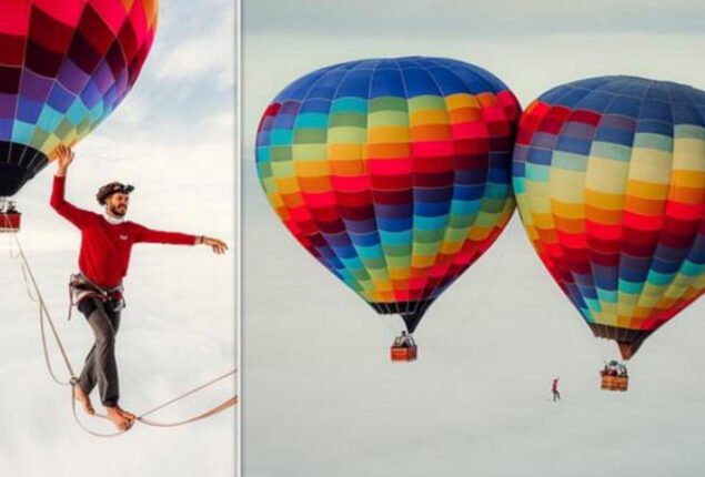 hot air balloons