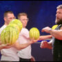 Spanish athlete breaks World Record by slapping watermelons