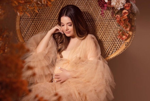 Armeena Rana Khan responds to pregnancy shoot trolls