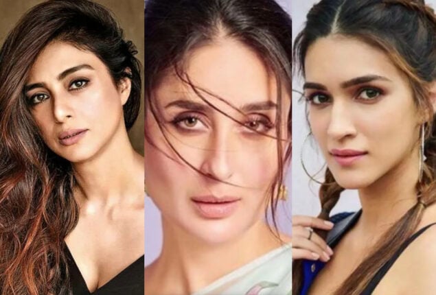 “The Crew” stars Tabu, Kareena Kapoor Khan, and Kriti Sanon