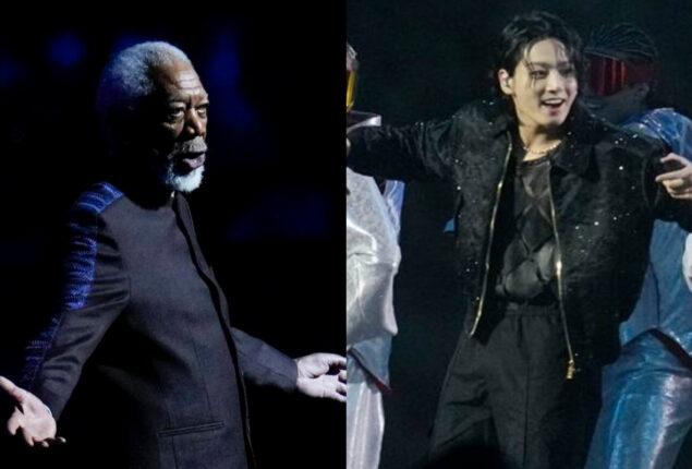 Morgan Freeman, BTS Jungkook shine at 2022 FIFA World Cup Qatar opening ceremony