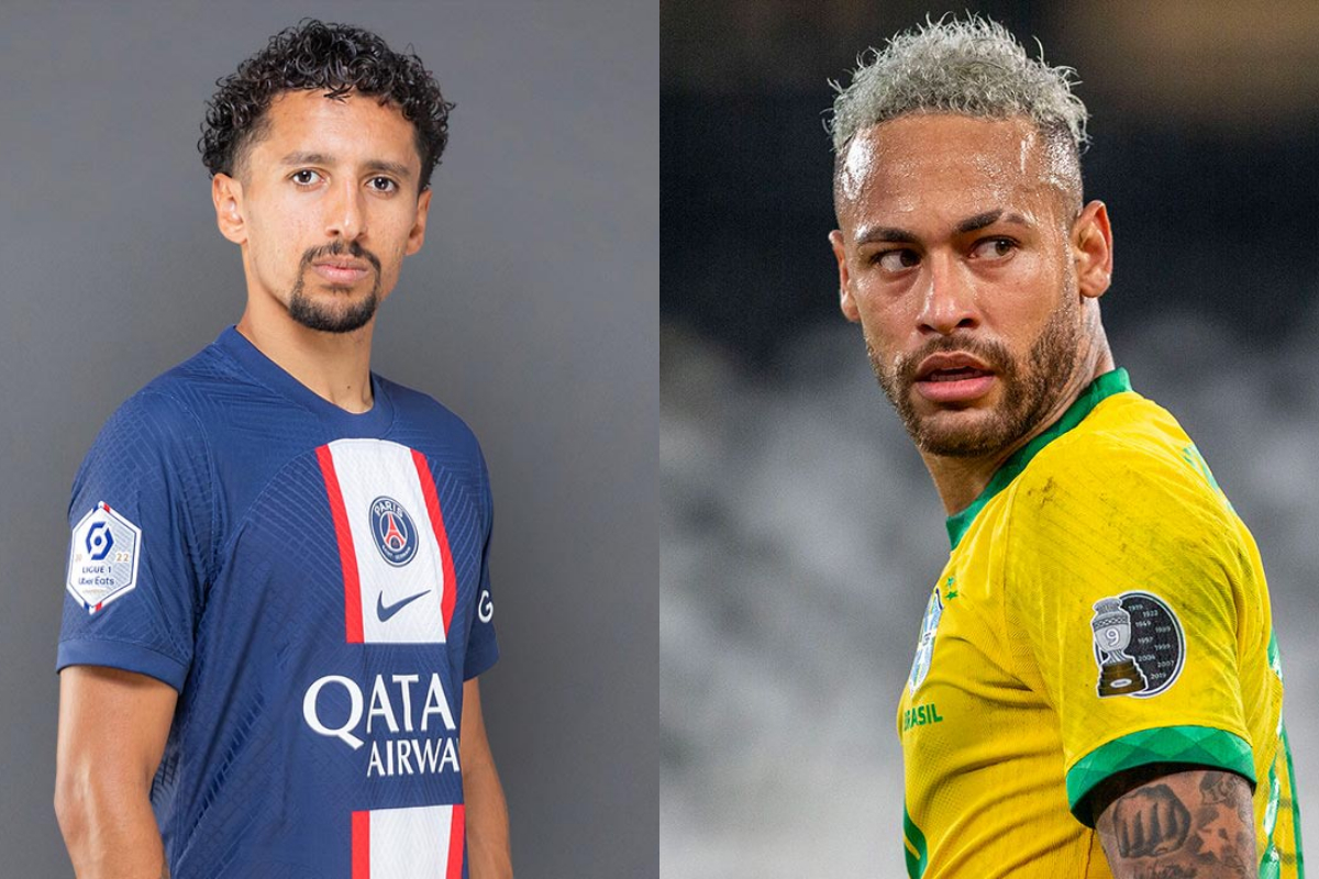 Neymar is in "great" shape for the FIFA World Cup, according to colleague Marquinhos