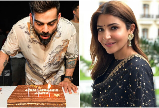 “Best angles of her love” says Anushka Sharma on Virat’s birthday