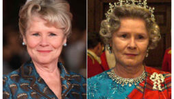 Queen Elizabeth, played by Imelda Staunton, calls season 5 of “The Crown” a “genuine line”