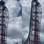 Viral video shows 110-foot-drop rollercoaster on US mountain