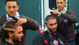 Speedy South African barber breaks skin fade haircut world record
