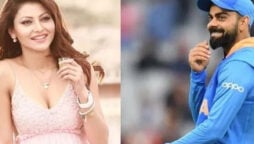 Urvashi Rautela comments on Virat Kohli’s viral hotel room video
