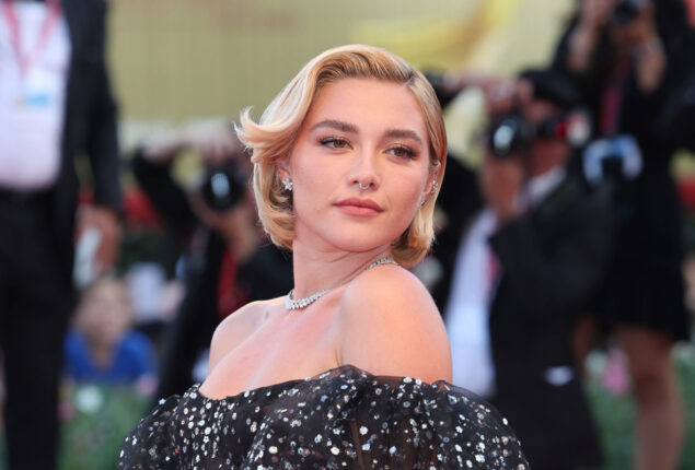 Florence Pugh on working with ex-Zach Braff as director on “A Good Person”