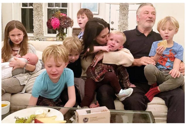 Alec and Hilaria Baldwin Celebrate Thanksgiving