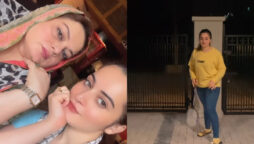 Adorable pictures of Aiman Khan from her trip to Murree