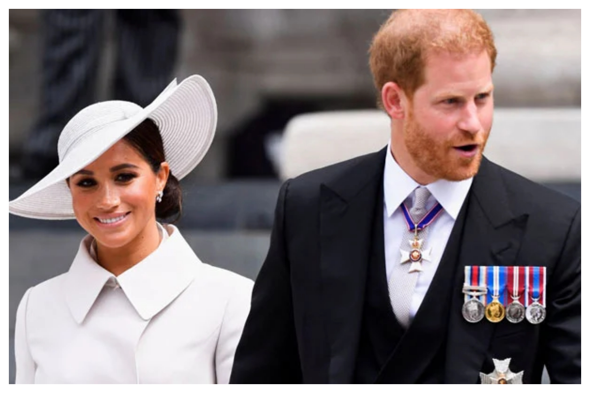 Prince Harry & Meghan Markle allegedly "cashed in" on their royal links to the Queen