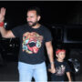 Saif Ali Khan and Taimur enjoy rock music: father-son goals