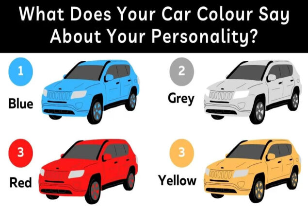 What does the colour of your car say about your personality?