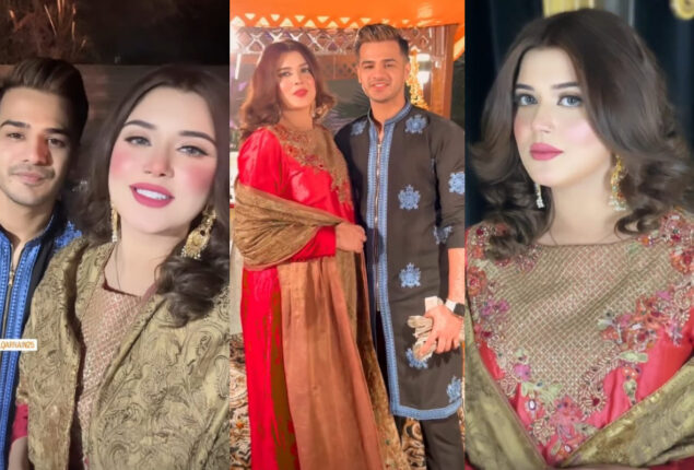 Zulqarnain & Kanwal Aftab spotted at friends’ wedding; see pictures