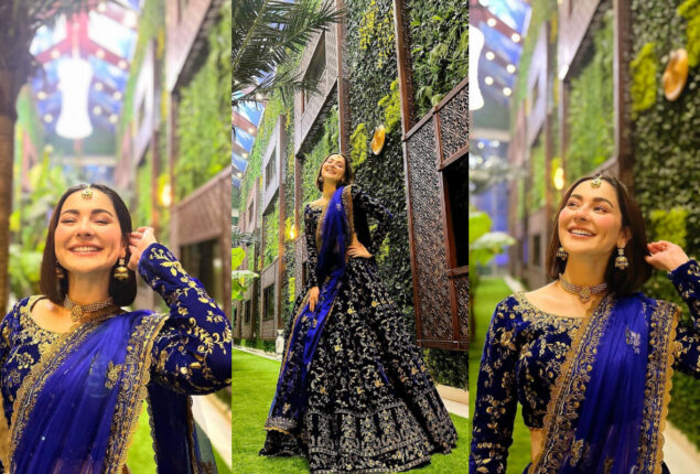 Hania Aamir ready for the Hum Awards 2022