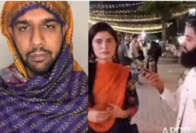 Ali Gul Pir recreates viral video of girl who eat eat eat and sleep