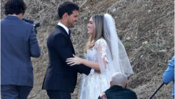 Taylor Dome and Taylor Lautner wed in California winery