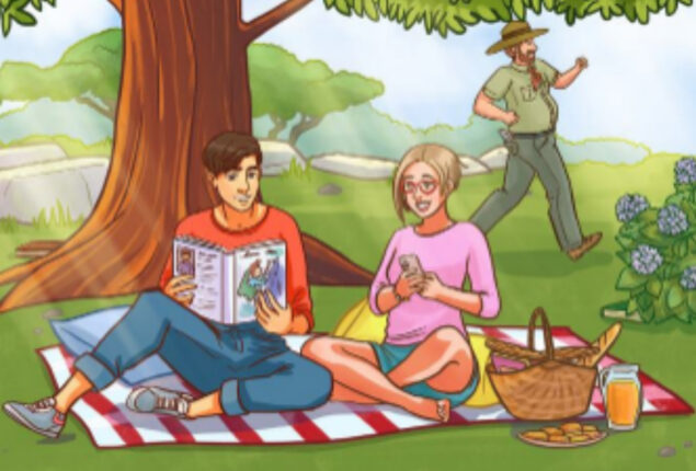 Optical Illusion: How many books can you find in 9 seconds?