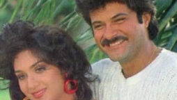 Photos: Anil Kapoor wishes Meenakshi Sheshadri on her birthday