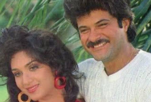 Photos: Anil Kapoor wishes Meenakshi Sheshadri on her birthday