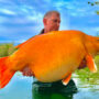 67.4-pound goldfish is captured by a French angler