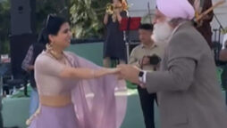 Girl dances with dad to Uptown Funk: Viral Video