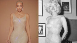 Marilyn Monroe’s dress was off-limits to Kim Kardashian until Kris called