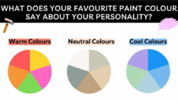 See how your favourite paint colour reveals your personality