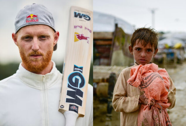 Pakistan vs. England: Ben Stokes pledges to contribute match earnings to the flood relief effort in Pakistan