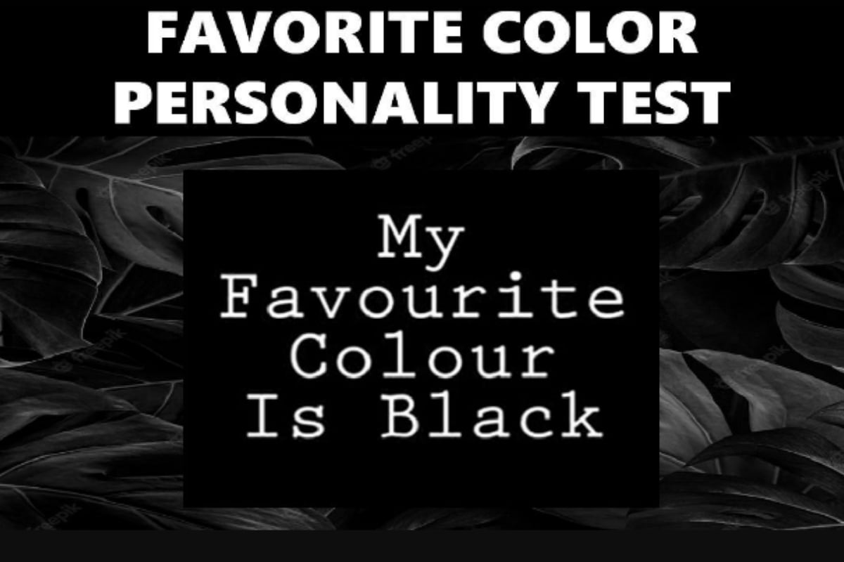 Black Favorite Color Personality