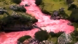 Watch: Red river in Peru has gone viral online after it stunned viewers