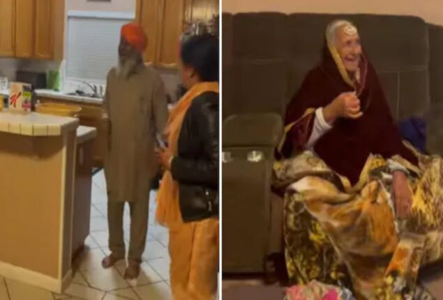 Watch: Elderly man’s reaction to seeing his wife as bride goes viral