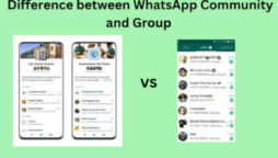 Difference between WhatsApp Community and Group