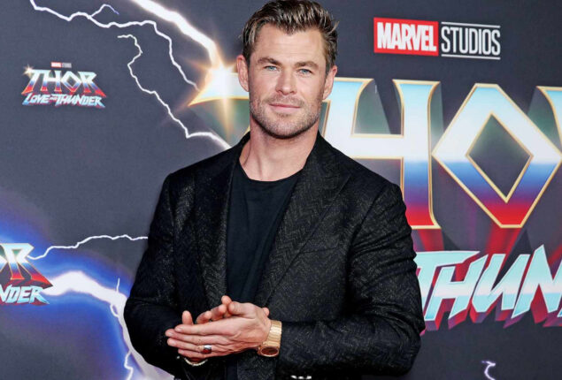 Chris Hemsworth reveals he is taking time off from acting