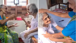 Emotional reunion: 80 year old friends will leave a lump in the throat