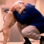 Watch viral: Dog hugs her owner before leaving