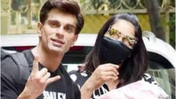 Bipasha Basu, Karan Singh Grover, with Devi return home