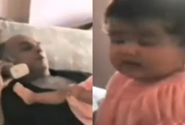 Mahesh Bhatt singing ‘happy birthday’ for little Alia Bhatt