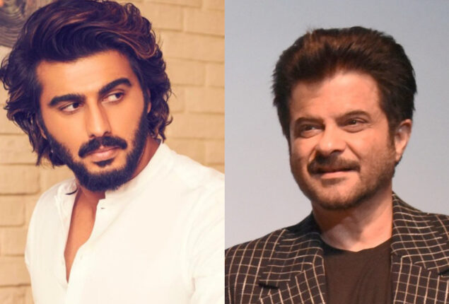 Anil Kapoor reacts as Arjun Kapoor says what he’s learned from him