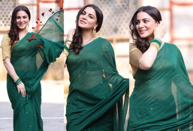 Photos: Shraddha Arya looks drop-dead gorgeous in saree
