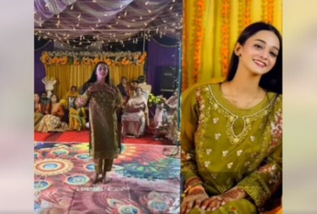Girl viral mehndi dance video sets the internet on fire, watch