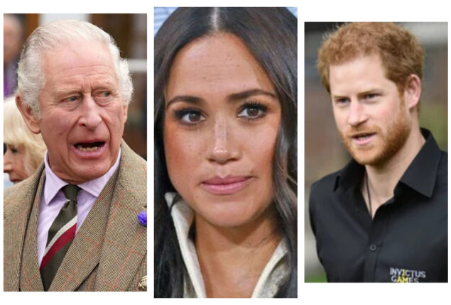 Meghan Markle and Prince Harry middle-fingered King Charles III