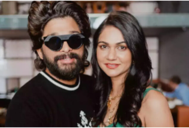 Allu Arjun wishes wife Sneha Reddy on 12th wedding anniversary