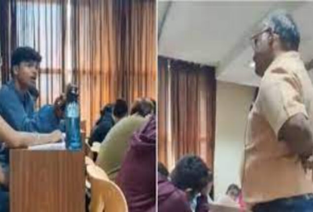 Karnataka: A lecturer at Manipal University likens a Muslim student to Kasab