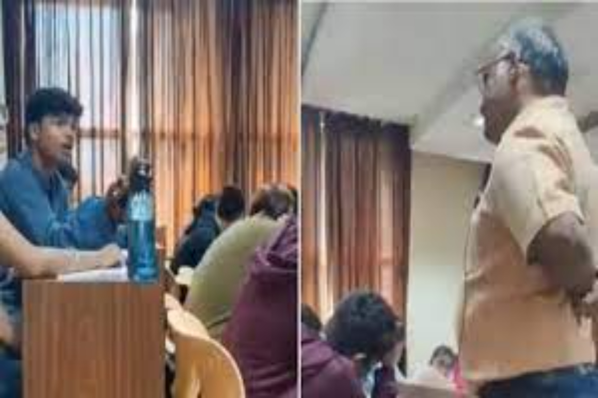 A lecturer at Manipal University