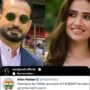 Sana Javed invites Irfan Pathan to watch Pak vs England T20 World Cup